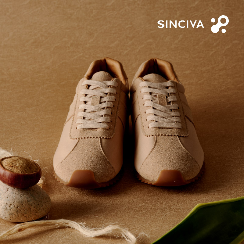 SINCIVA 素皮健康鞋·经典款 - Piñatex菠萝叶纤维棕色素皮健走鞋